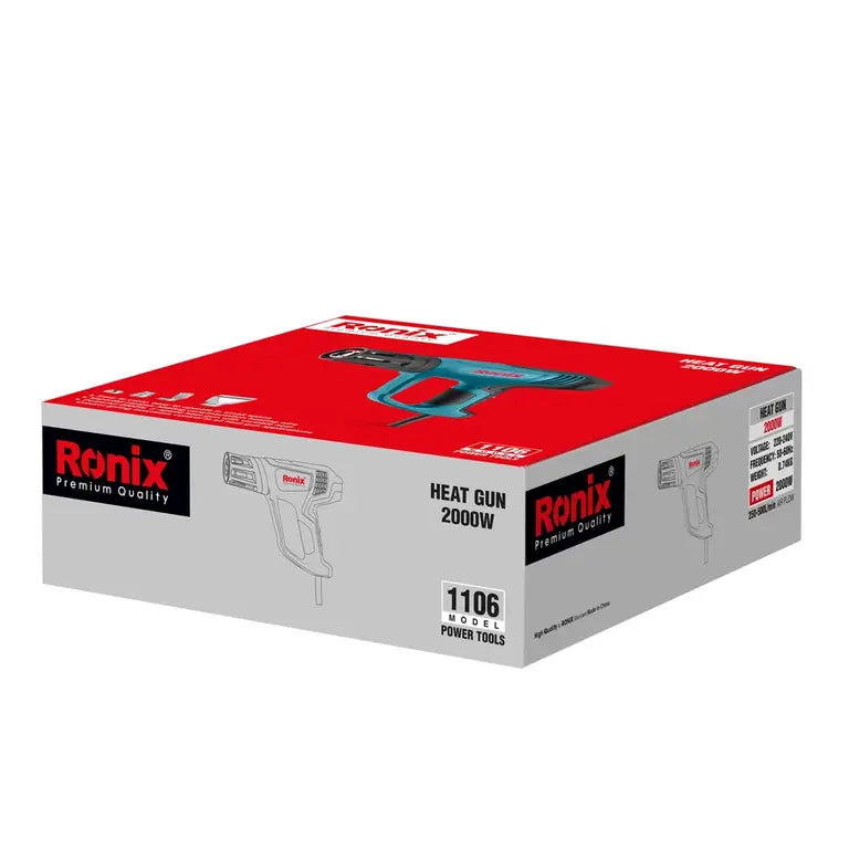 [1106] Pistola Termica Elettrica 2000W - 4 Ugelli