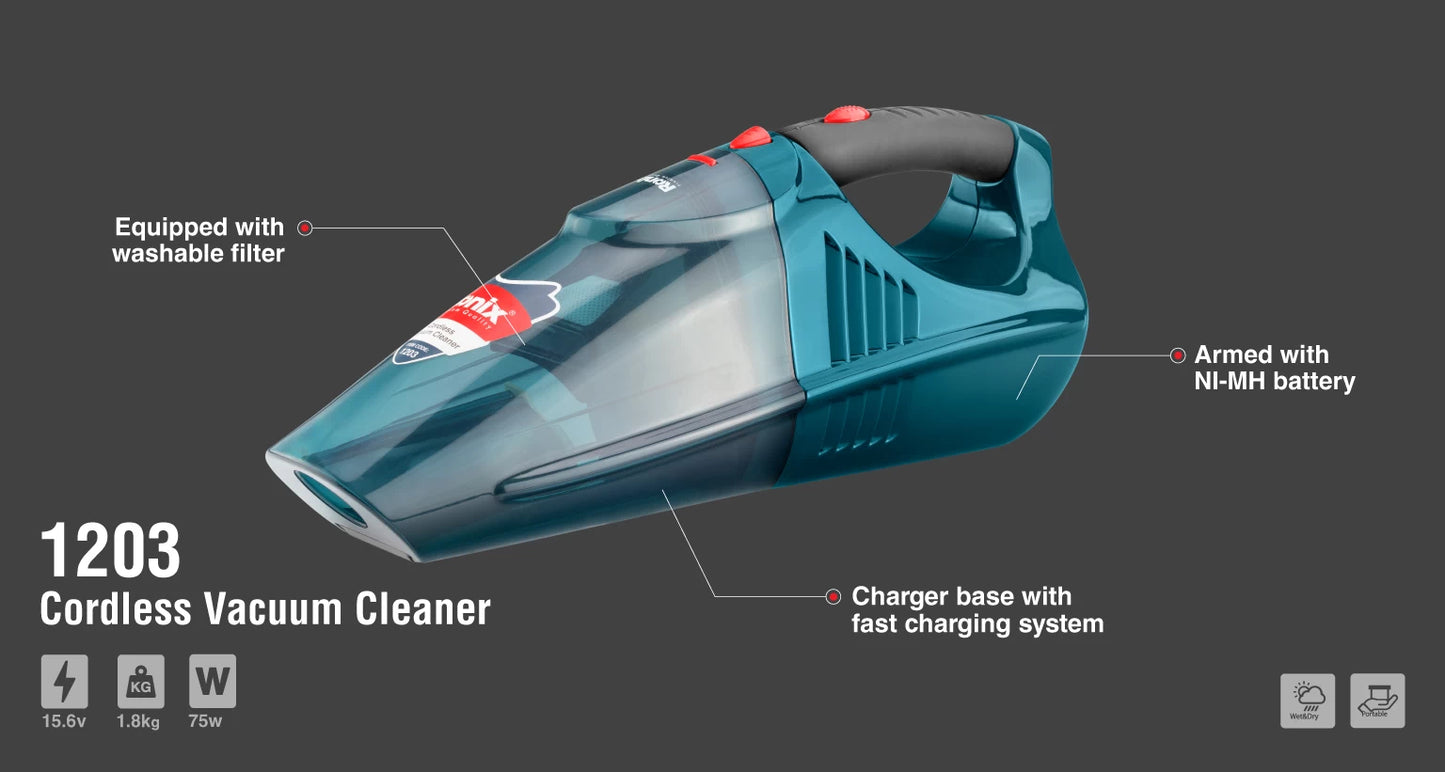 [1203] Aspiratore Cordless 15.6V