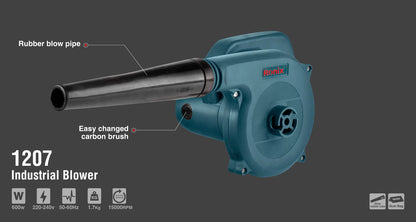 [1207] Soffiatore Elettrico 600W - 15000 RPM