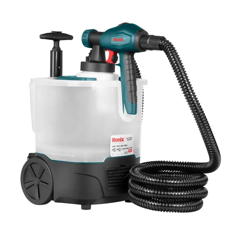 [1375T] Pistola a Spruzzo Elettrica HVLP a Carrello 750W