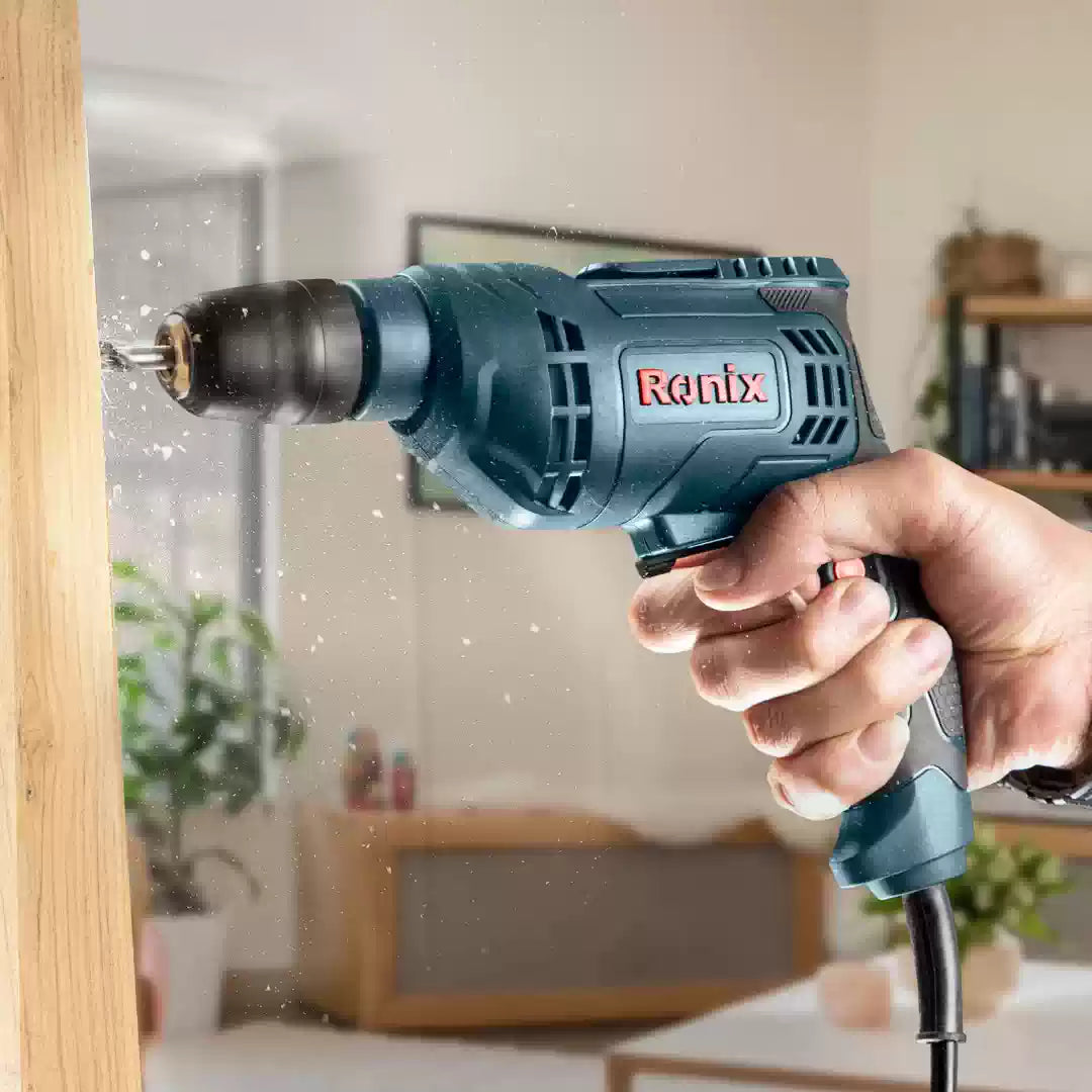 [2107A] Trapano Elettrico 400W-6.5mm-4300RPM-Keyless