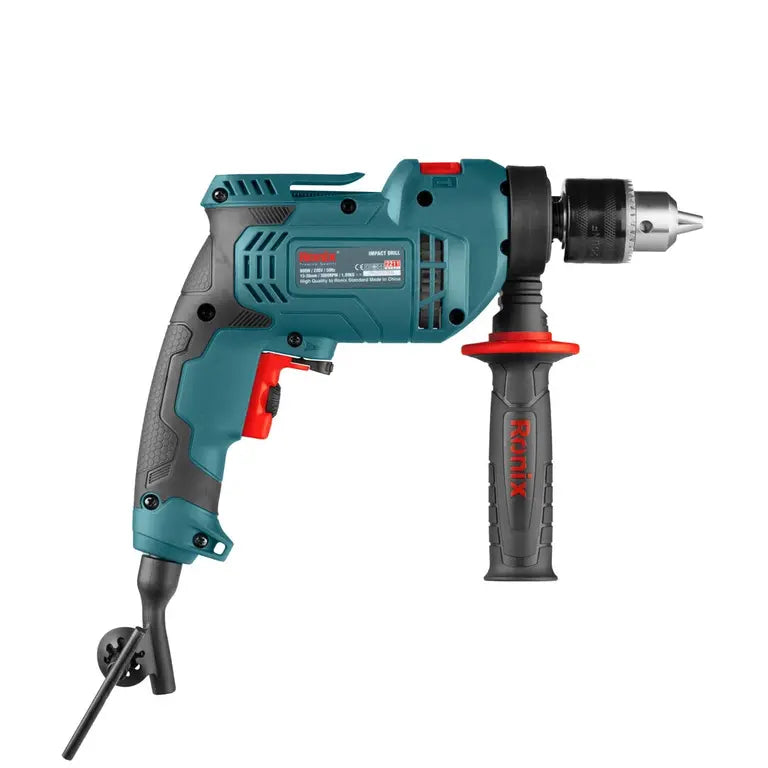 [2211] Trapano a Percussione Elettrico-600W-13mm-Keyed-3000 RPM