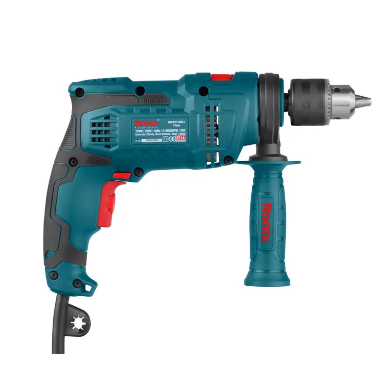 [2214] Trapano a Percussione Elettrico 750W-13mm-Keyed