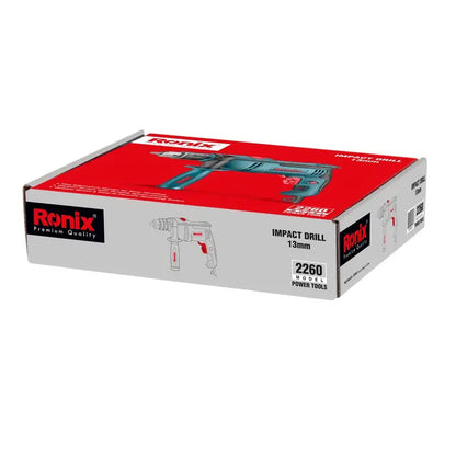 [2260] Trapano a Percussione Elettrico-750W-13mm-con Mandrino-3000RPM