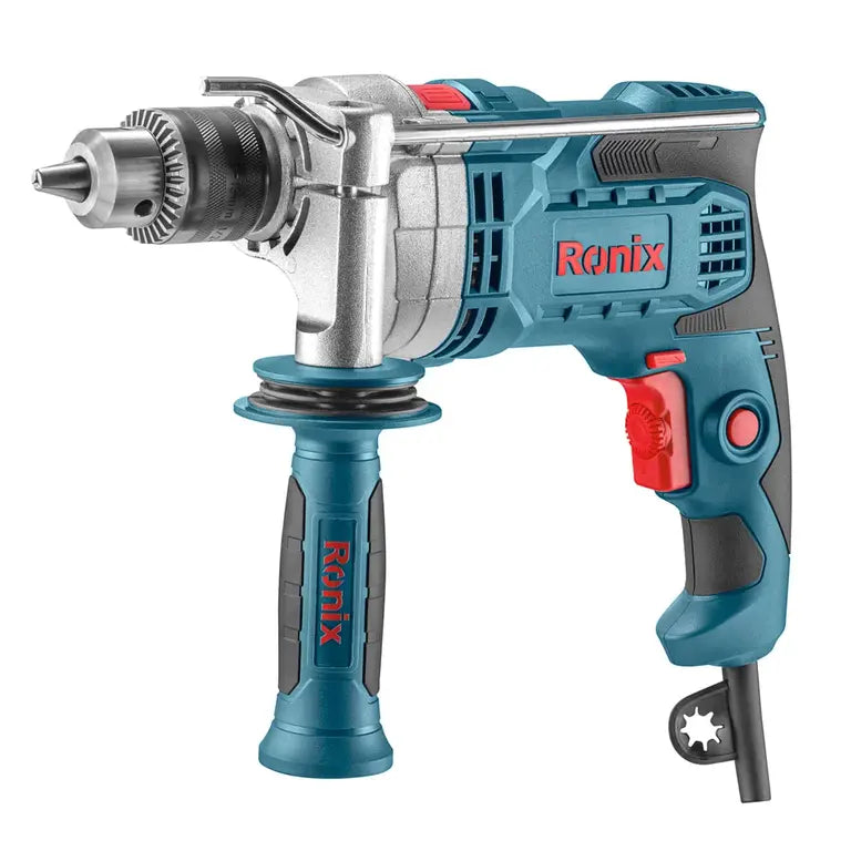 [2290] Trapano a percussione elettrico 900W-13mm con mandrino a chiave