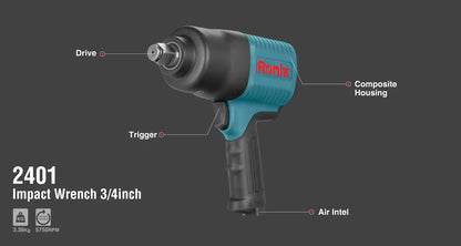 [2401] Chiave a Impulsi Composita 3/4 Inch