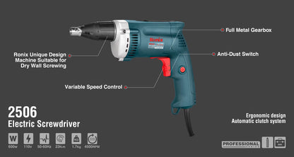 [2506] Cacciavite elettrico per cartongesso 600w