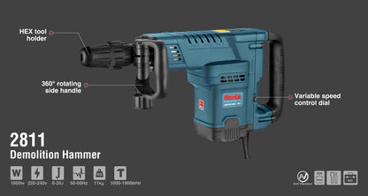 [2811] Martello Demolitore 1800W-11kg
