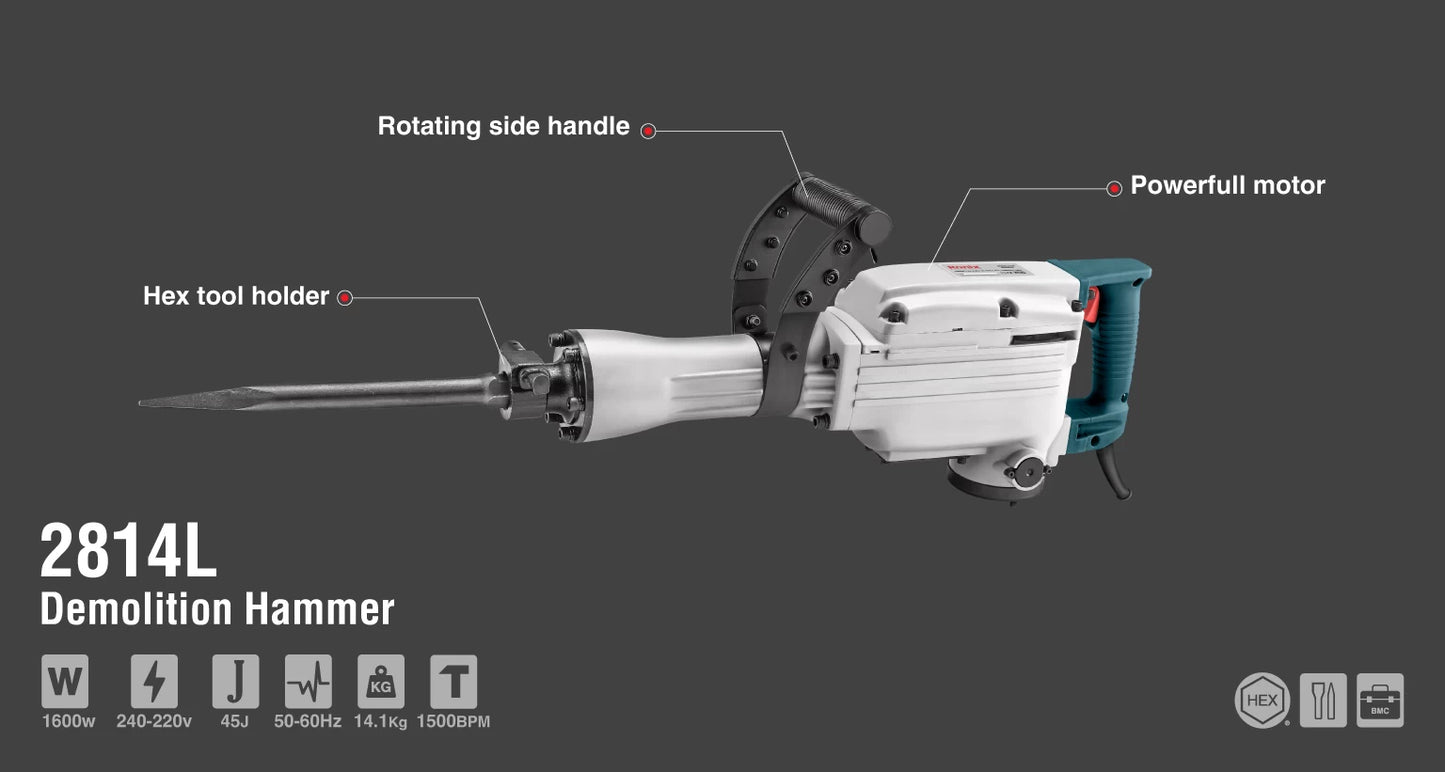 [2814L] Martello Demolitore 1600W-14kg