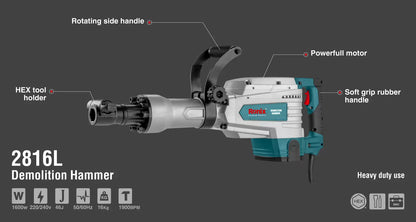[2816L] Martello Demolitore 1600W-16kg