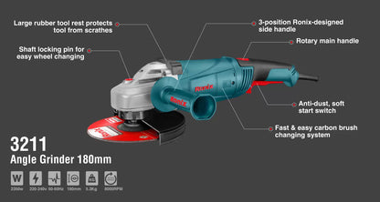 [3211] Angle Grinder 2350W-180mm