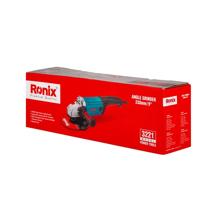 [3221] Smerigliatrice Angolare, 2400W, 230mm