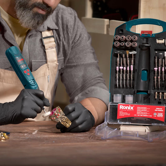 [3420] Kit di Utensili Rotativi Cordless 3.6V-1.6-2.4-3.2 mm