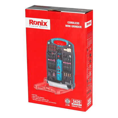 [3420] Kit di Utensili Rotativi Cordless 3.6V-1.6-2.4-3.2 mm