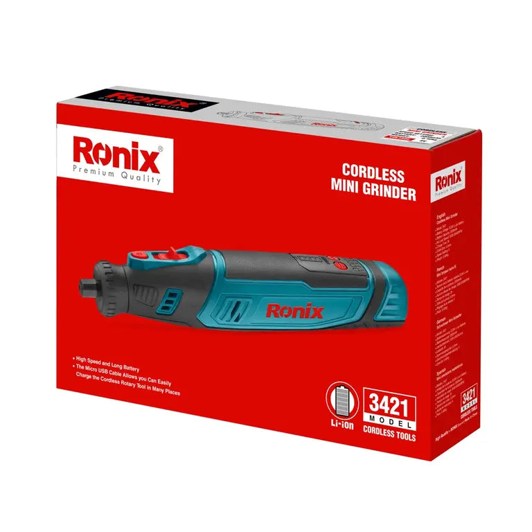 [3421] Kit mini Grinder 8V Cordless - 3,2 mm