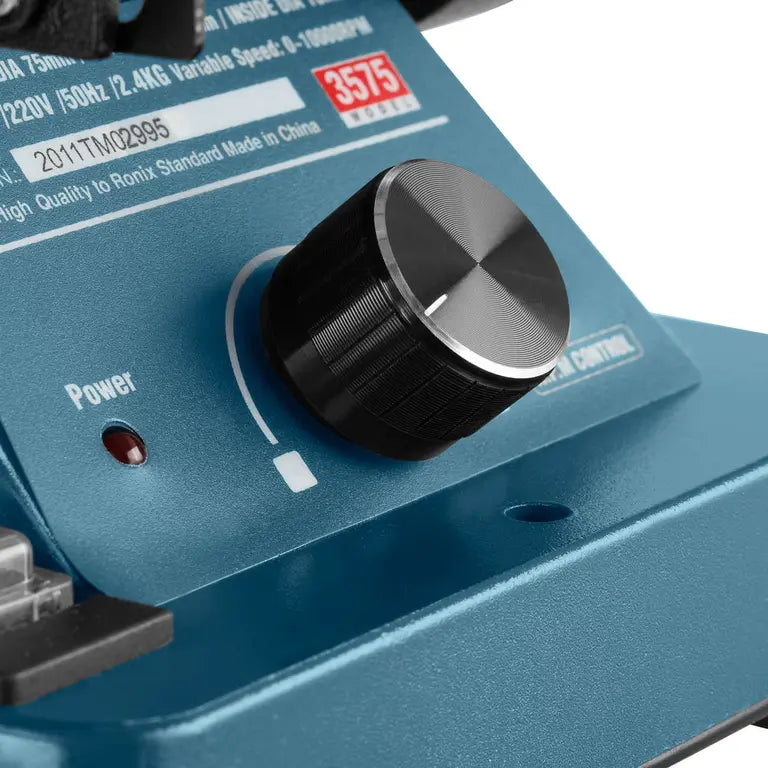 [3575] Mini mola da banco con albero flessibile 120W-75mm