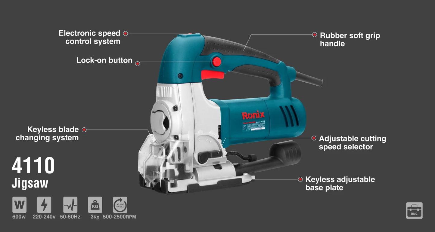 [4110] Seghetto Elettrico 600W-2500RPM