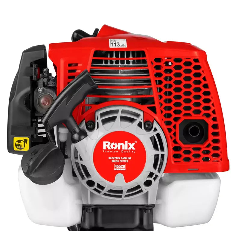 [4552B] Tagliasiepi a zaino a benzina 1500W