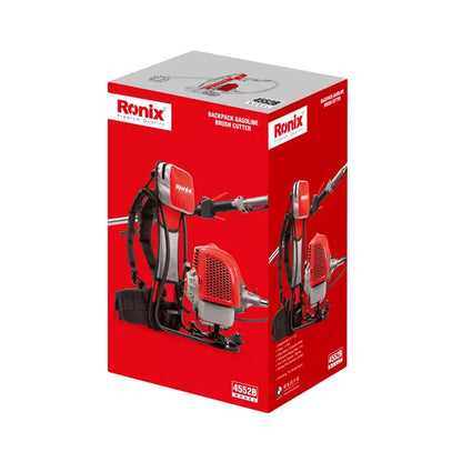 [4552B] Tagliasiepi a zaino a benzina 1500W
