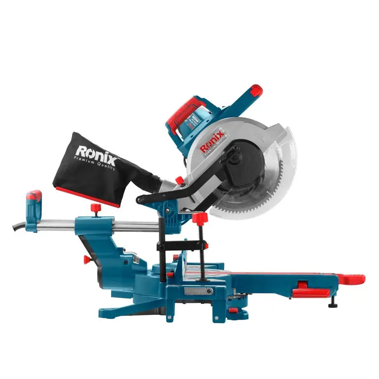 [5001] Segatrice a troncare scorrevole a doppio angolo 1500W-250mm