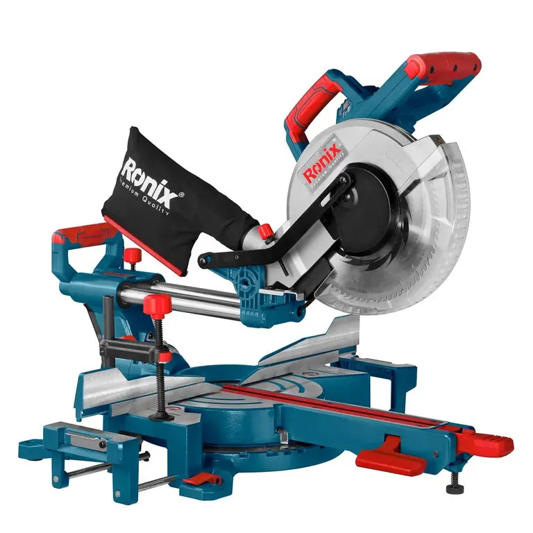 [5001] Segatrice a troncare scorrevole a doppio angolo 1500W-250mm