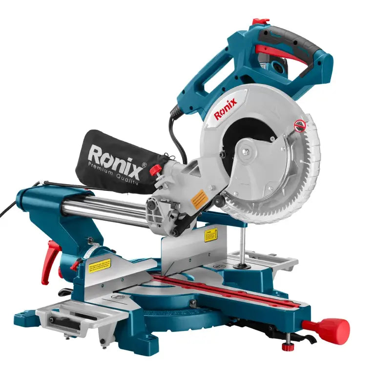 [5003] Segatrice a troncare scorrevole a doppio angolo 1500W-255mm