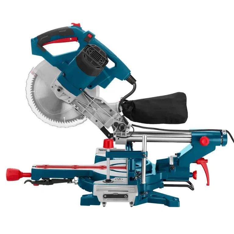 [5003] Segatrice a troncare scorrevole a doppio angolo 1500W-255mm