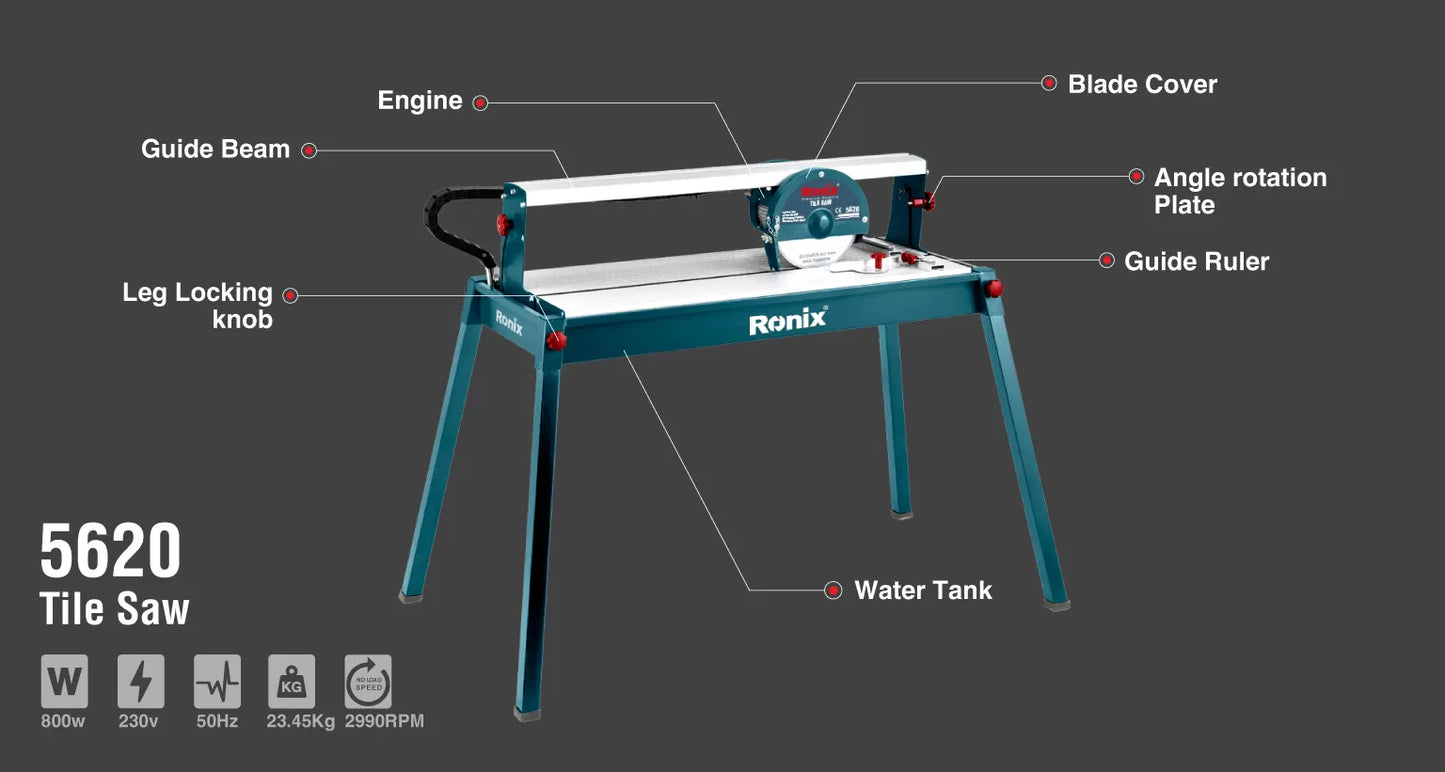 [5620] Segatrice elettrica per piastrelle 800W-200mm