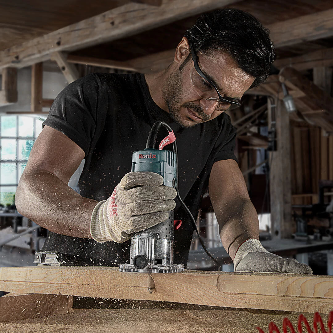 [7106] Trimmer Elettrico per Legno 550W-6mm-BMC