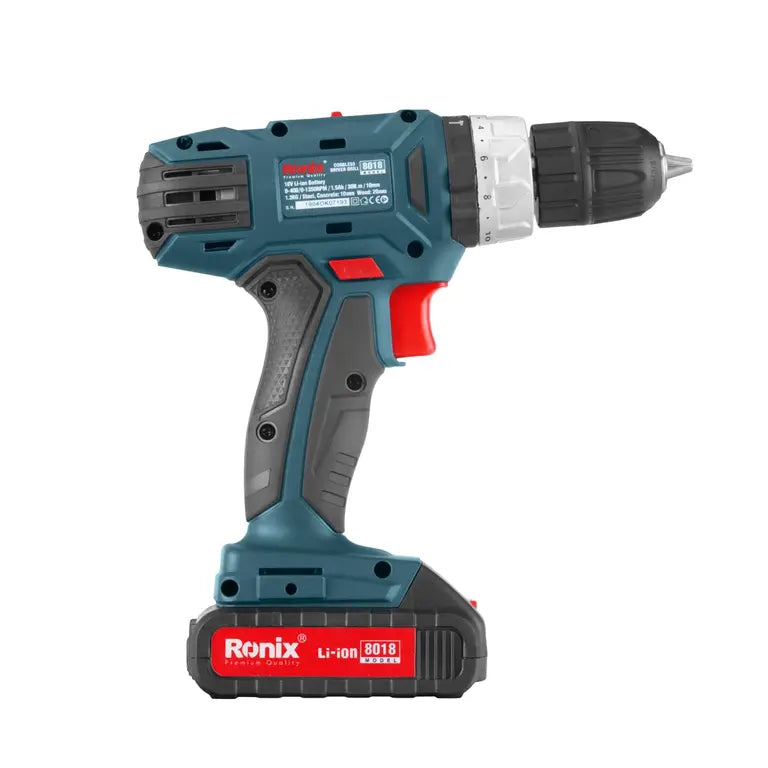 [8018] Trapano Avvitatore Senza Filo, 18V, 30N.M-Mega Series