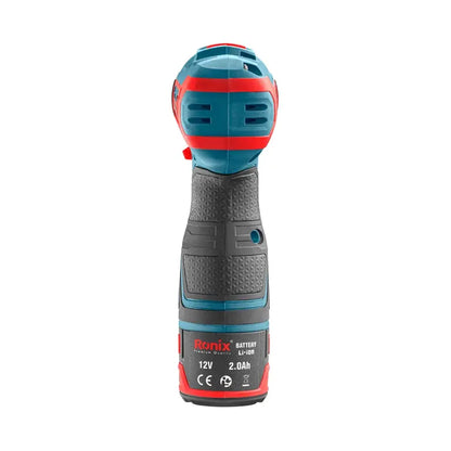 [8101K] Kit di avvitatore a percussione cordless 12V 10mm-28N.m