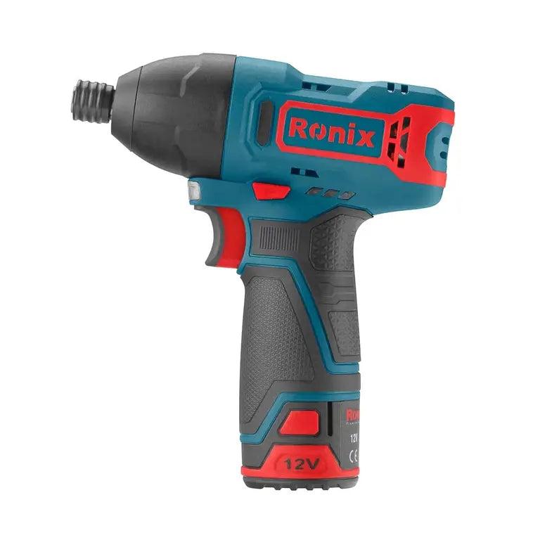 [8105K] Kit di Trapano e Cacciavite Cordless 12V