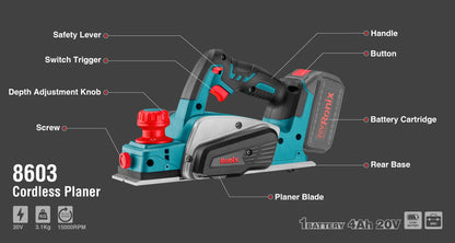 [8603] Pialla Cordless 20V 15000Rpm
