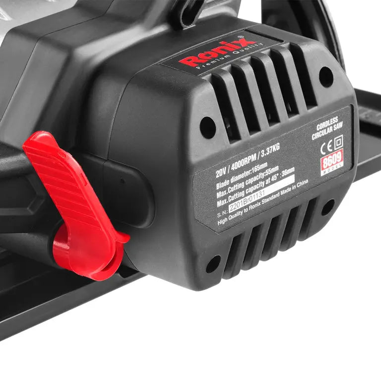 [8609] Segatrice circolare 165mm 20V Cordless