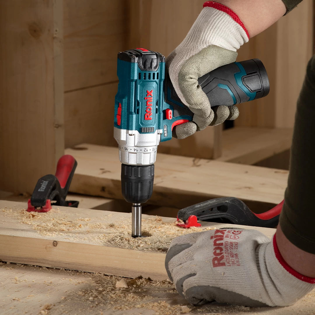 [8613] Trapano avvitatore 12V Cordless 10mm-26N.m