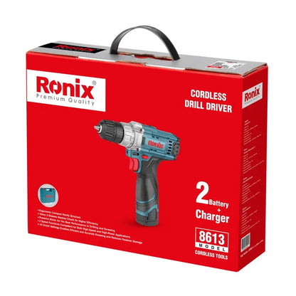 [8613] Trapano avvitatore 12V Cordless 10mm-26N.m