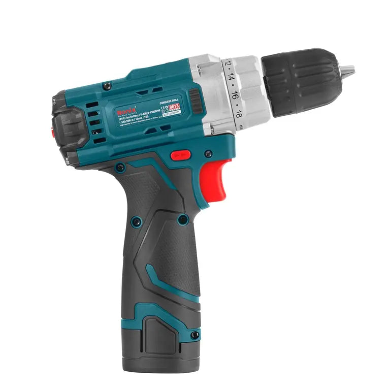 [8613] Trapano avvitatore 12V Cordless 10mm-26N.m