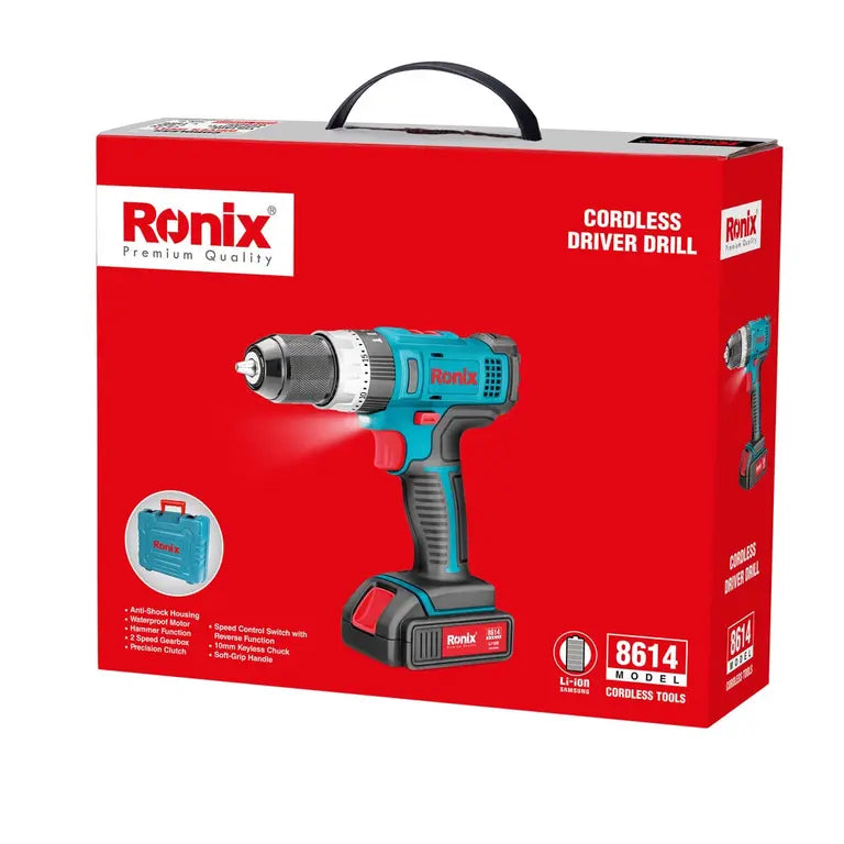 [8614] Trapano avvitatore cordless 14.4v 10mm-30N.m