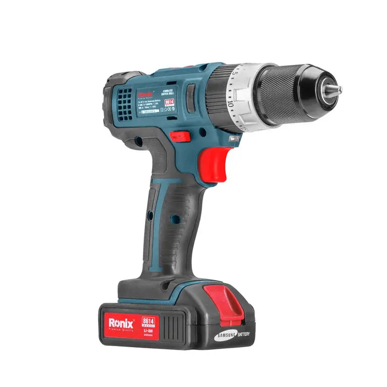 [8614] Trapano avvitatore cordless 14.4v 10mm-30N.m