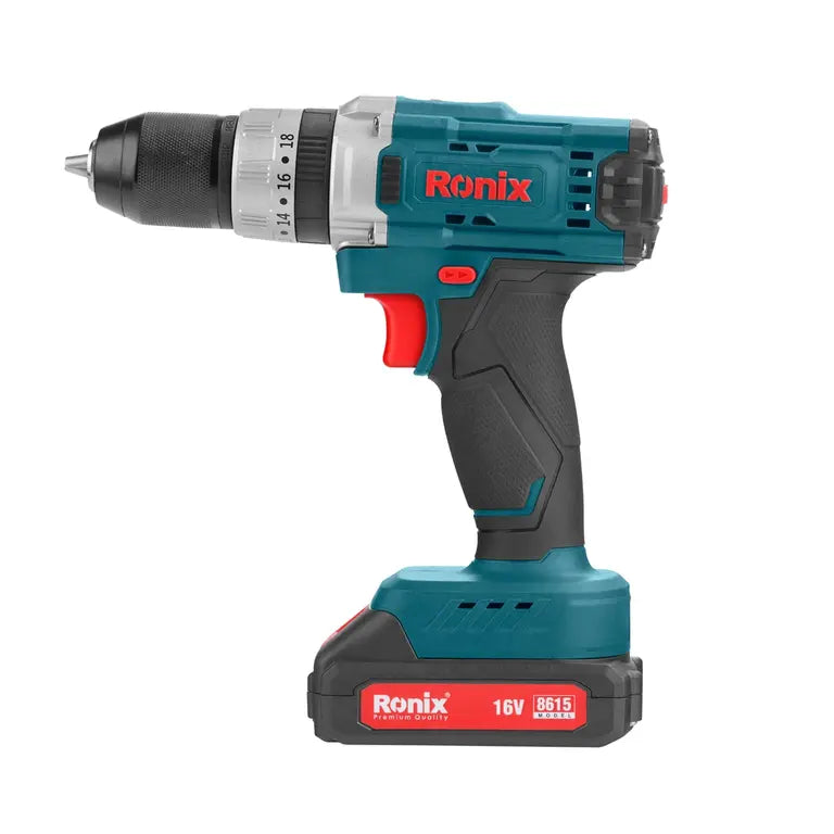 [8615] Trapano avvitatore a percussione cordless 16v 10mm-32N.m