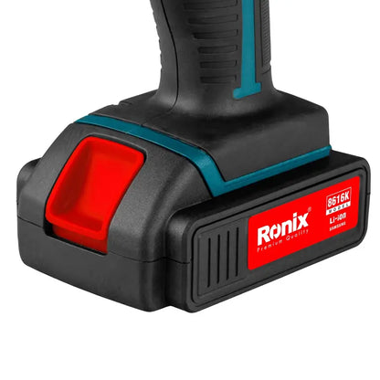 [8616K] Kit di avvitatore a percussione cordless 16v 10mm-30N.m