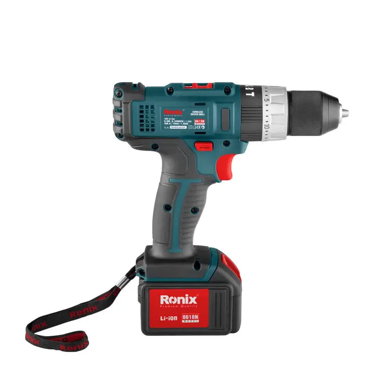 [8618N] Trapano avvitatore 18V Cordless 10mm-35N.m