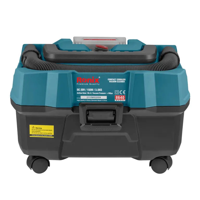 [8640] Aspirapolvere compatto cordless 20V 15L
