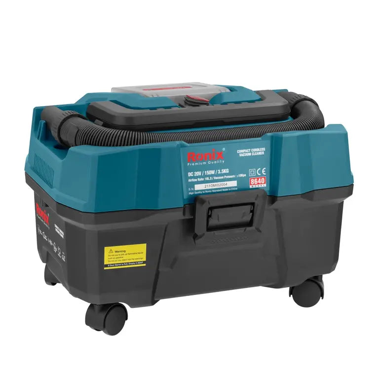 [8640] Aspirapolvere compatto cordless 20V 15L