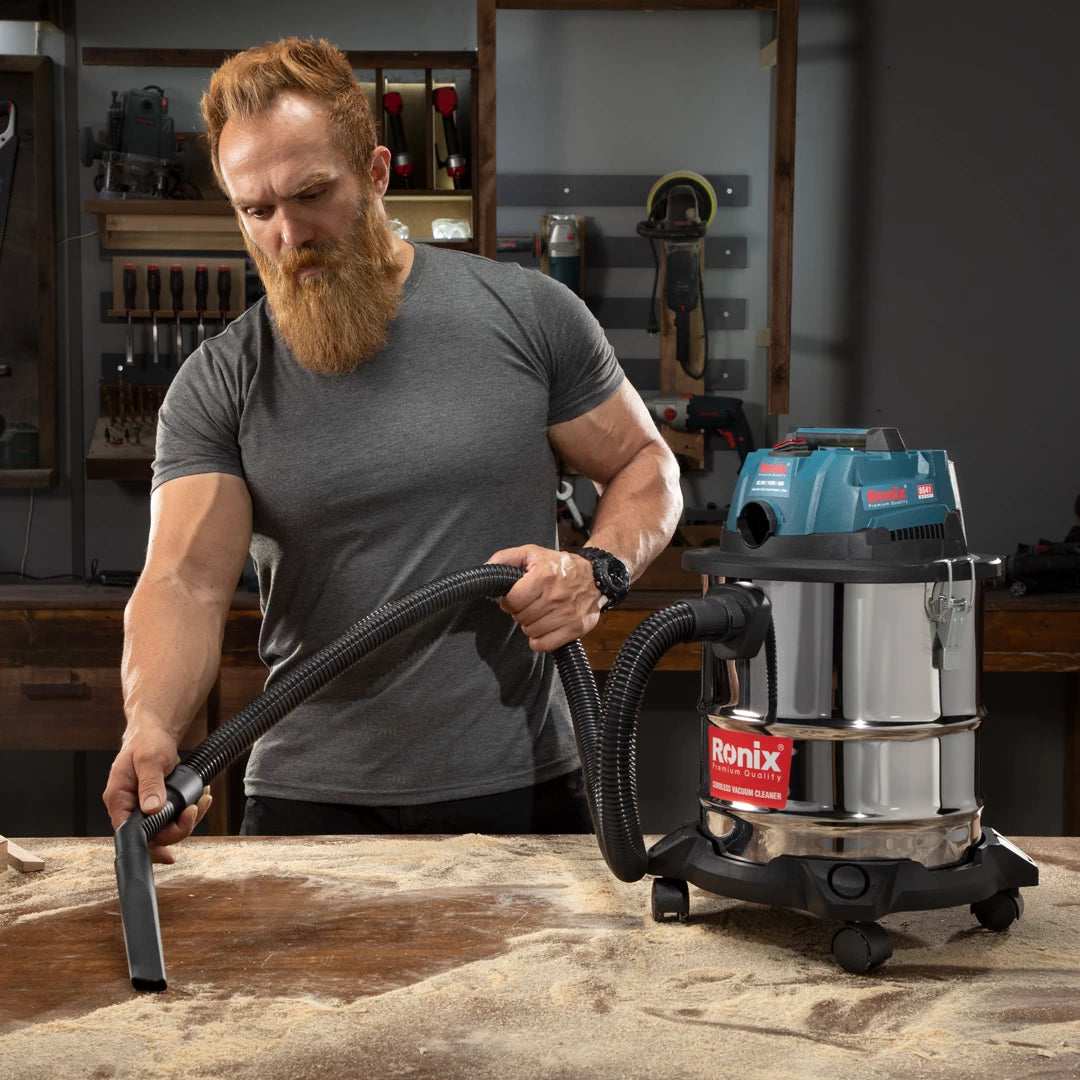 [8641] Aspirapolvere Compatto Cordless 20V 20L