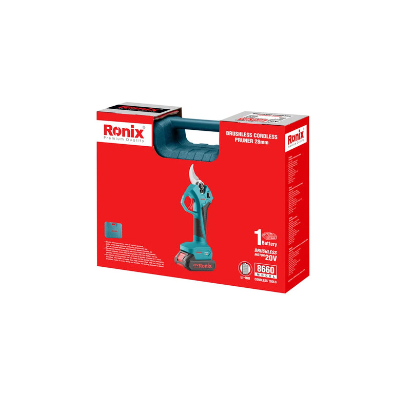 [8660] Potatore Cordless Brushless 20V 28mm