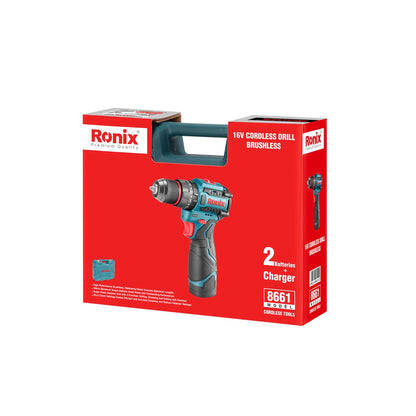 [8661] Trapano 16V Cordless 10mm-55N.m