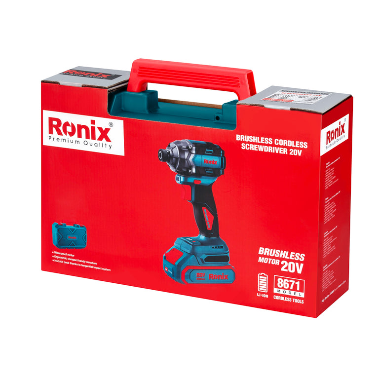 [8671] Cacciavite senza filo Brushless 20V 230N.m