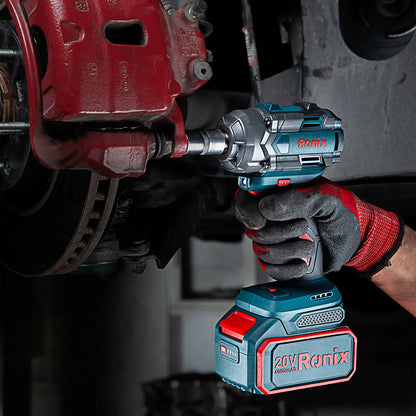 [8673] 20V Chiave a Impulsi Brushless Cordless 1/2 inch-500N.m