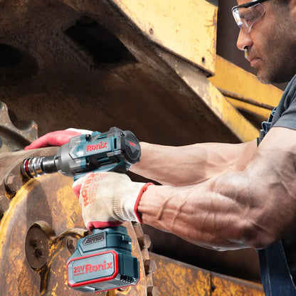 [8675] Chiave a impulsi cordless Brushless 20V 3/4 pollici (1/2 pollici) - 1000N.m